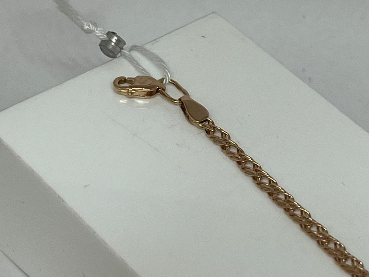 БРАСЛЕТ ПОЛНОВЕСНЫЙ Ромб тройной Au 585