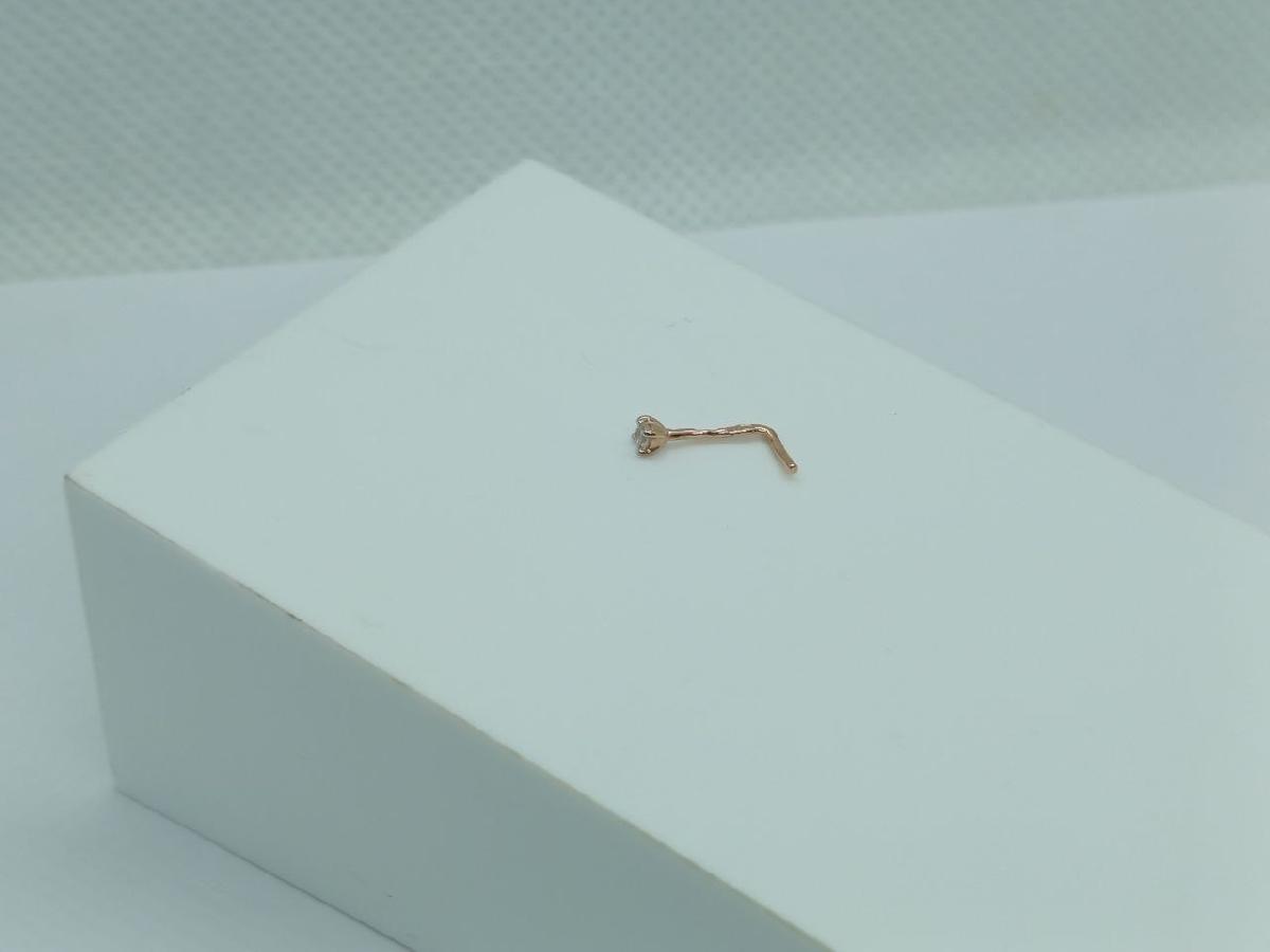 ПИРСИНГ С КАМНЕМ (Au 585)