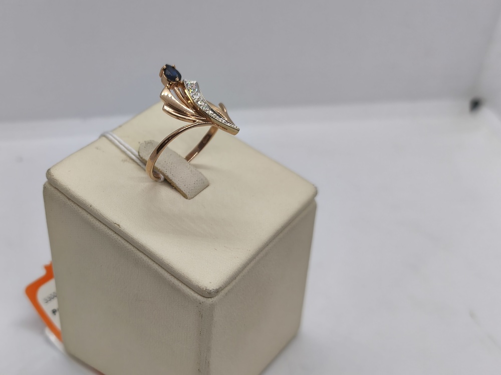 КОЛЬЦО БРИЛЛИАНТ Au 585