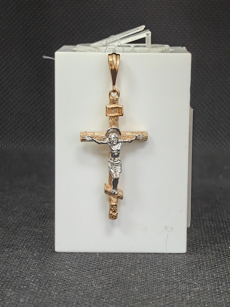 ПОДВЕСКА КРЕСТ (Au 585)