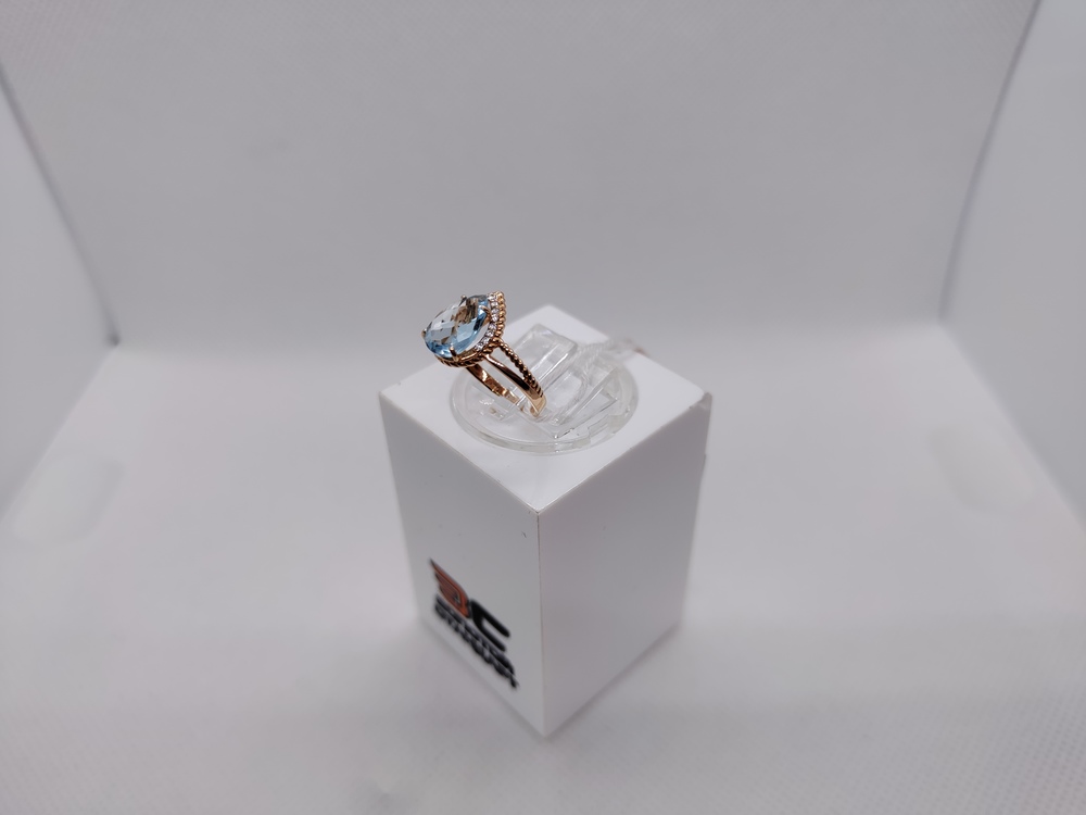 КОЛКМИ585 КОЛЬЦО С КАМНЯМИ (Au 585)