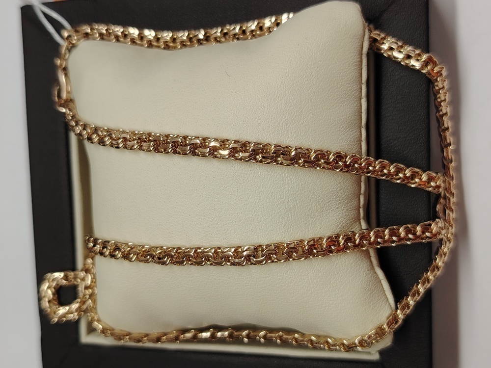 ЦЕПЬ ПОЛНОВЕСНАЯ Бисмарк (Au 585)