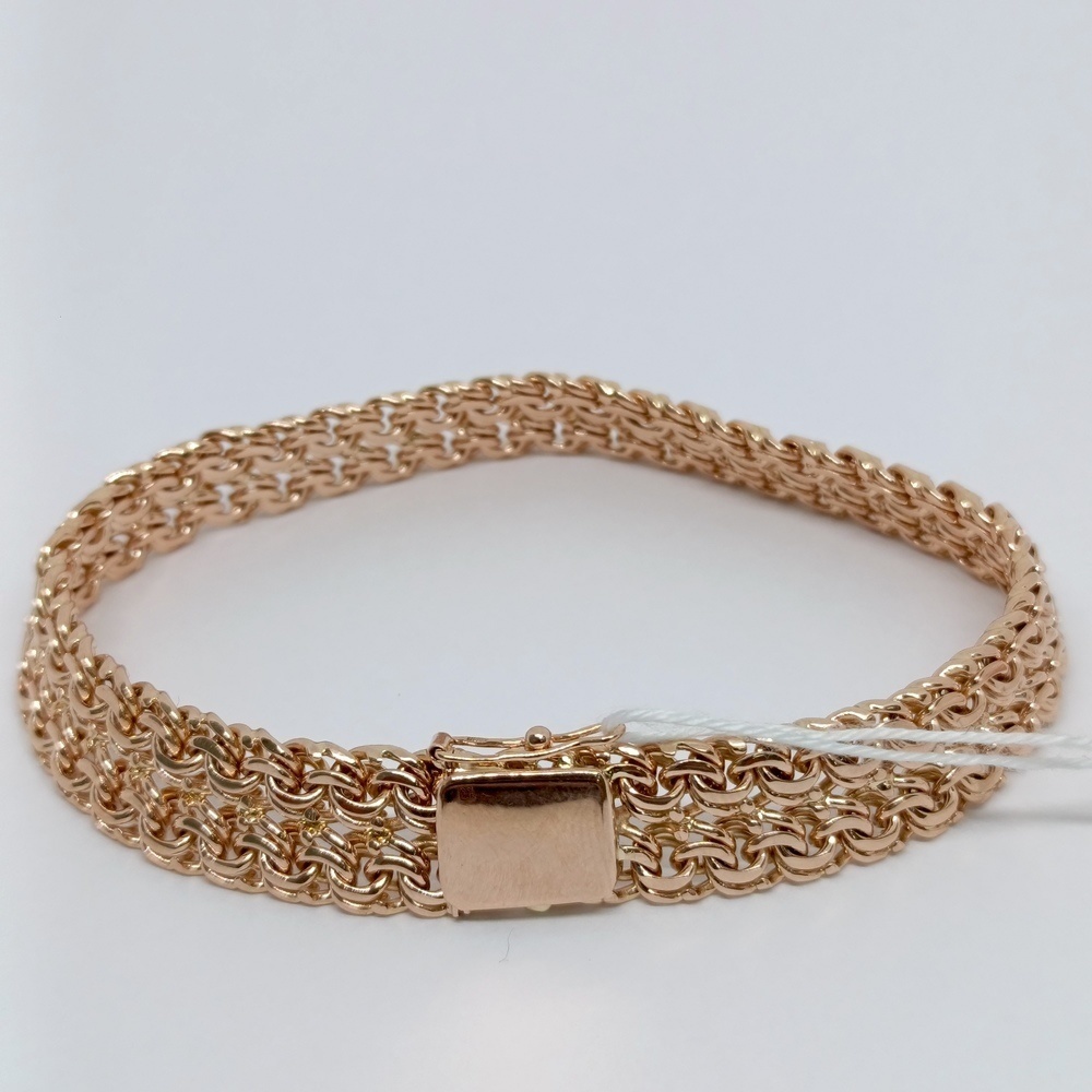 БРАСЛЕТ ПОЛНОВЕСНЫЙ Бисмарк (Au 585)