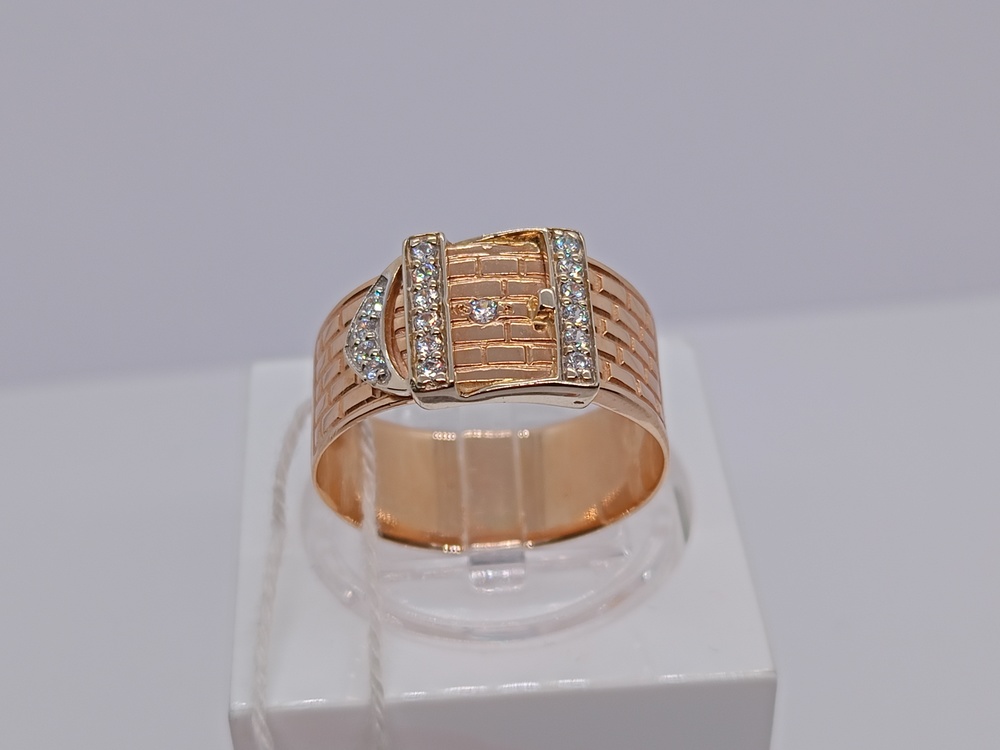 КОЛКМИ585 КОЛЬЦО С КАМНЯМИ (Au 585)