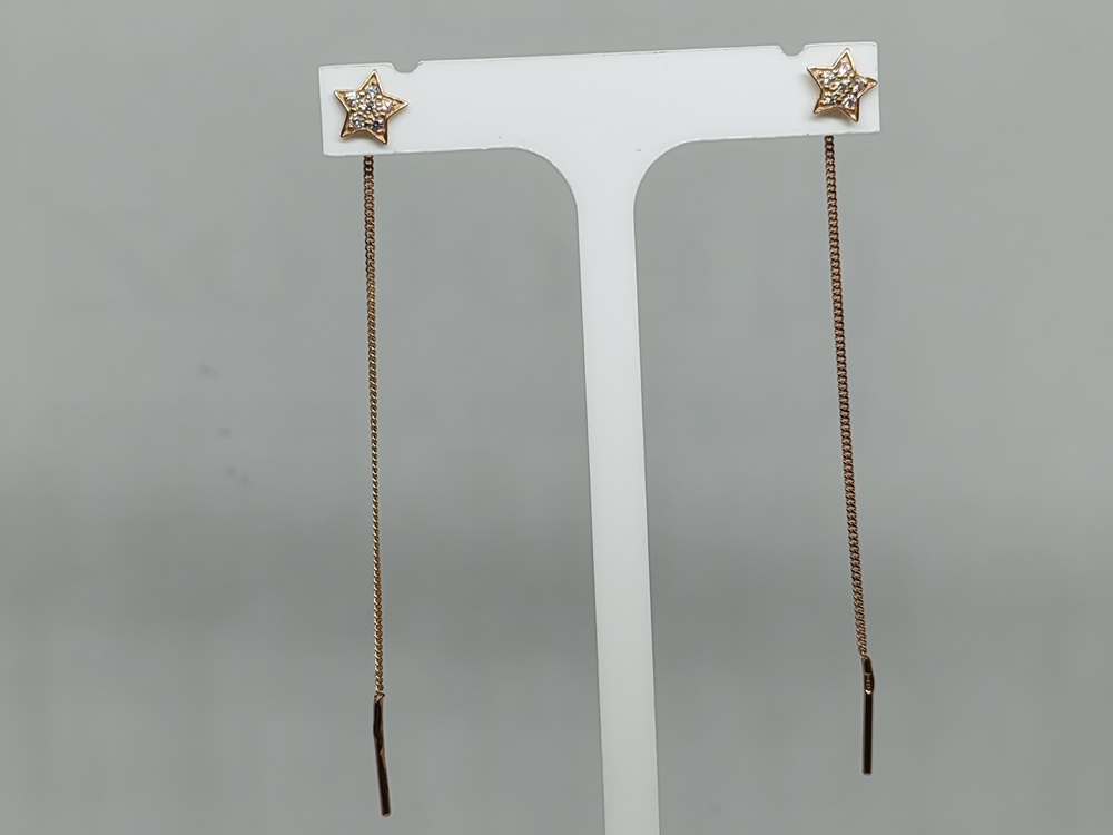 СПРО585 СЕРЬГИ ПРОДЕВКИ (Au 585)