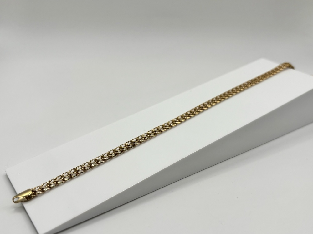 БРАСЛЕТ ПОЛНОВЕСНЫЙ Итальянка Au 585