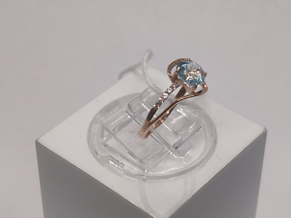 КОЛКМИ585 КОЛЬЦО С КАМНЯМИ (Au 585)