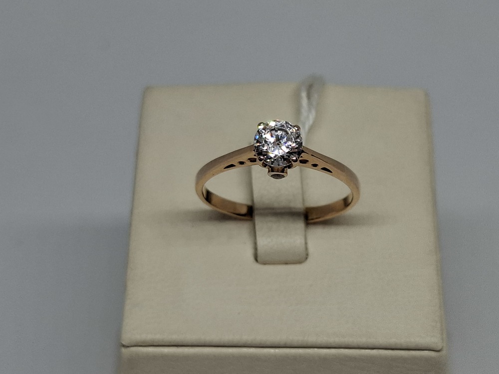 КОЛКМИ585 КОЛЬЦО С КАМНЯМИ (Au 585)