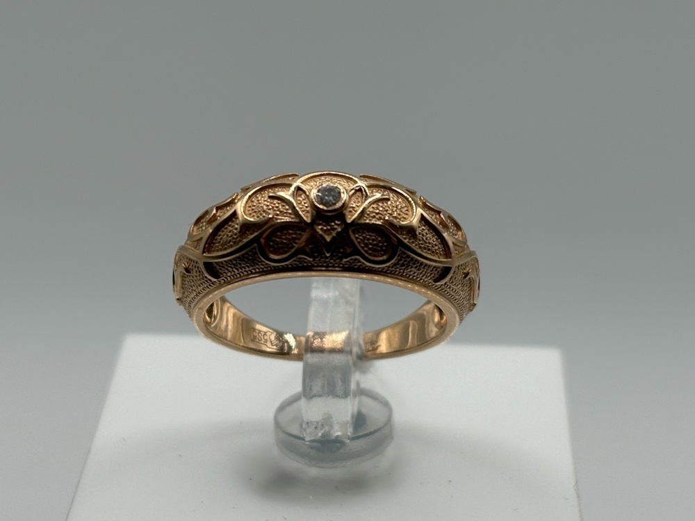 КОЛЬЦО БРИЛЛИАНТ Au 585