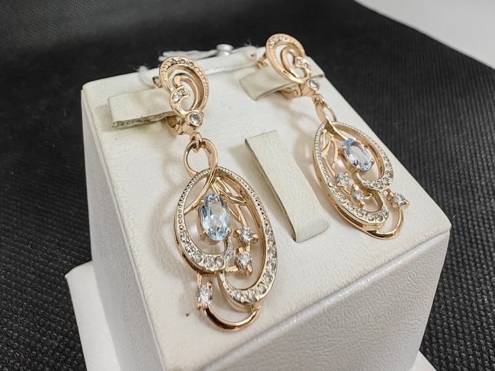 СЕРЬГИ БРИЛЛИАНТ (Au 585)