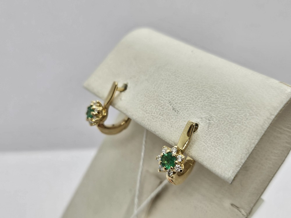 СЕРЬГИ БРИЛЛИАНТ (Au 585)