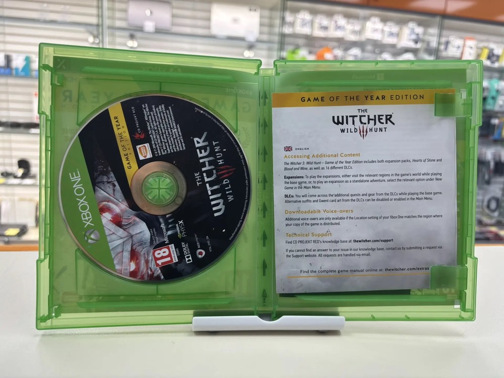Игра XBOX Witcher Wild Hunt