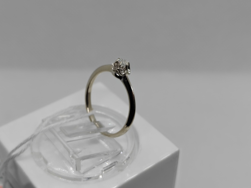 КОЛЬЦО БРИЛЛИАНТ Au 585