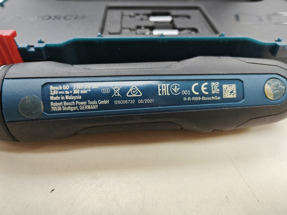 Отвертка электрическая Bosch Go 3 601 JH2 101