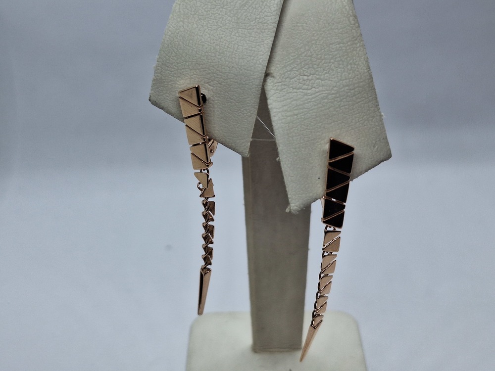 СЕРЬГИ БЕЗ КАМНЯ (Au 585)