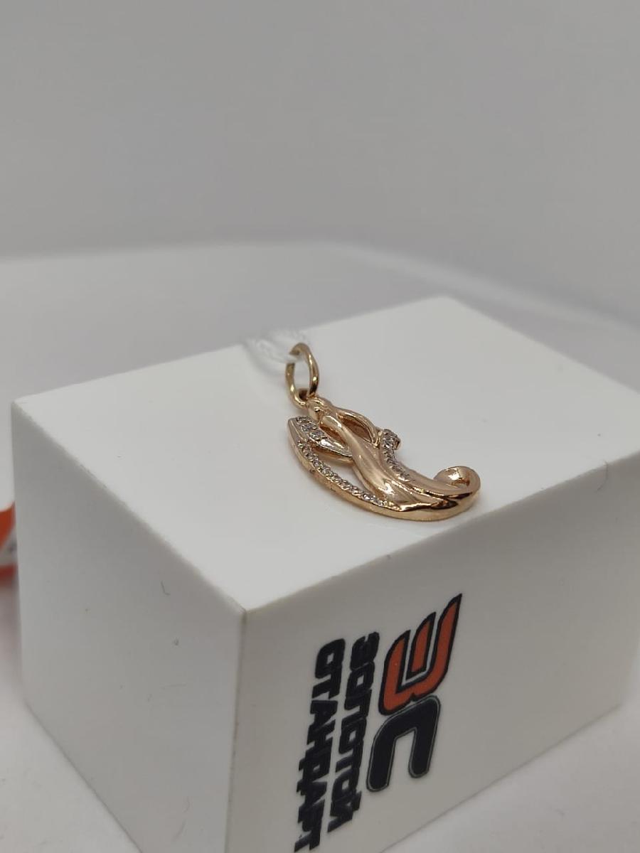 ПОДВЕСКА С КАМНЯМИ (Au 585)