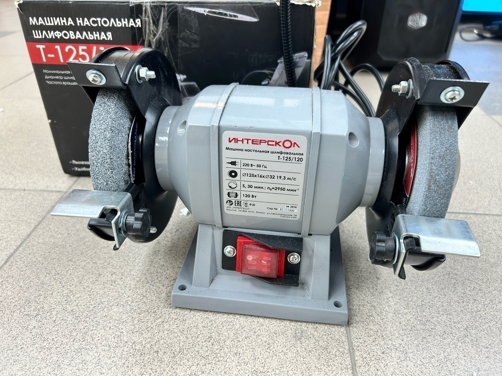 Заточный станок Интерскол Т-125/120
