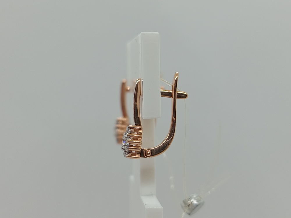 СЕРЬГИ С КАМНЯМИ (Au 585)