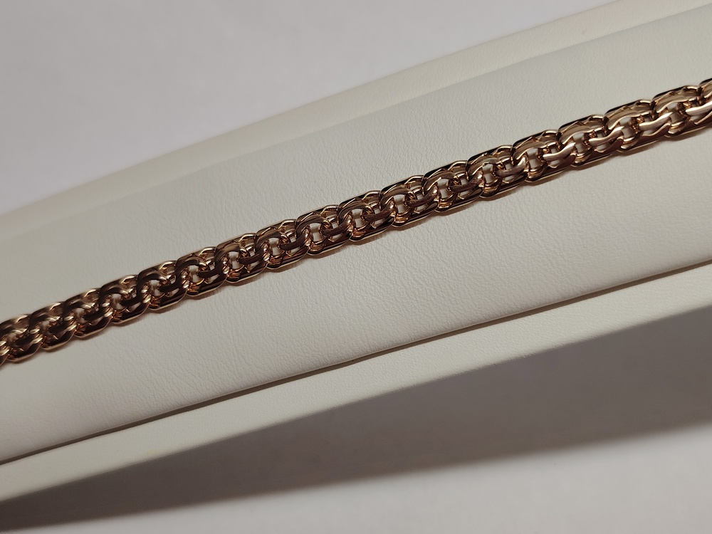 БРАСЛЕТ ПОЛНОВЕСНЫЙ Бисмарк (Au 585)