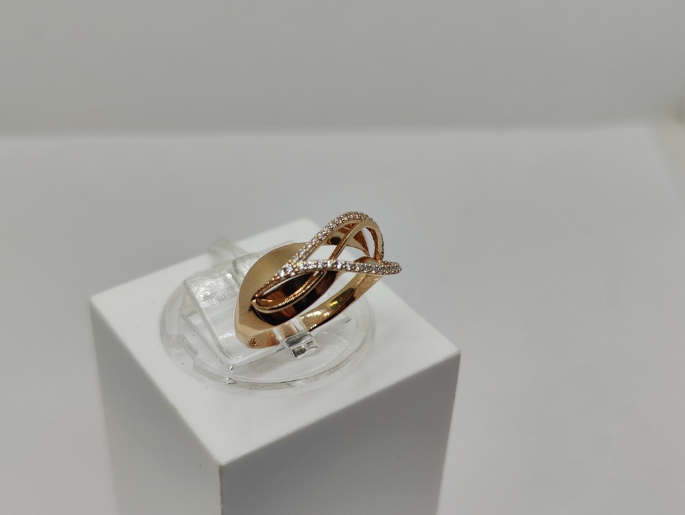 КОЛКМИ585 КОЛЬЦО С КАМНЯМИ (Au 585)