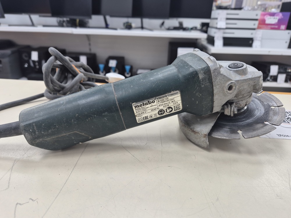 Угловая шлифмашина Metabo W650-125