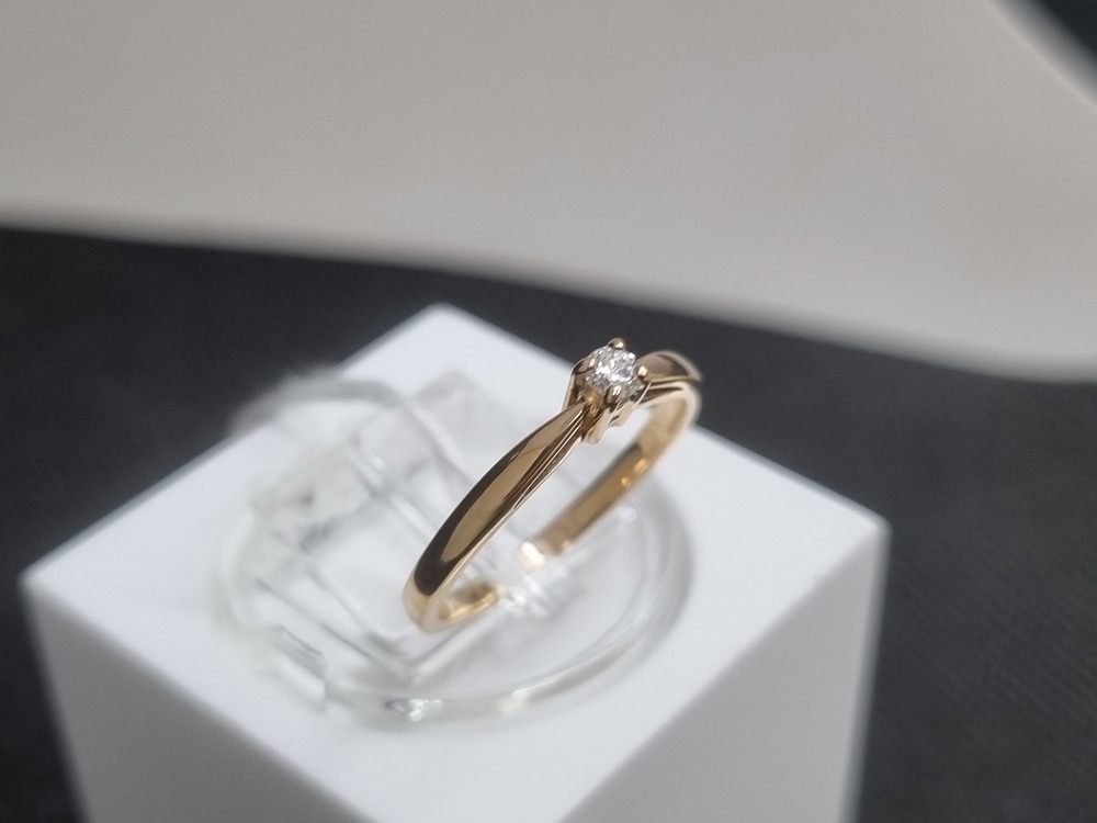 КОЛЬЦО БРИЛЛИАНТ Au 585