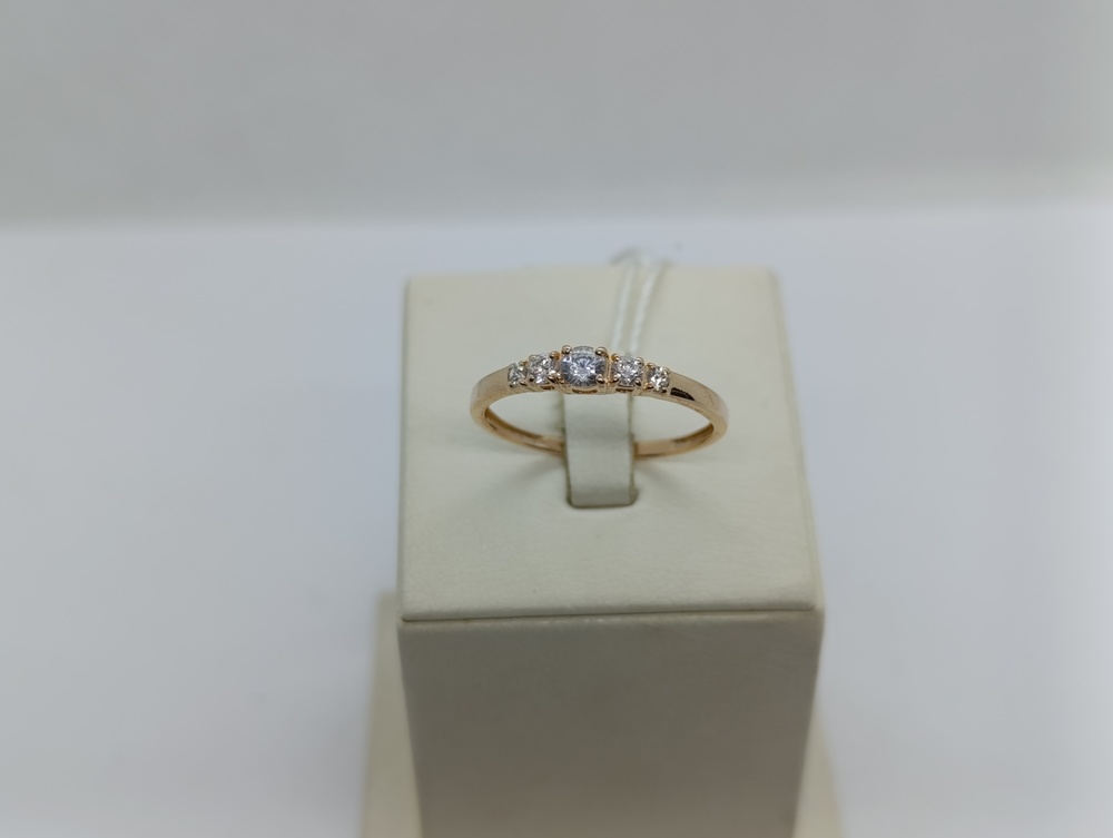 КОЛКМИ585 КОЛЬЦО С КАМНЯМИ (Au 585)