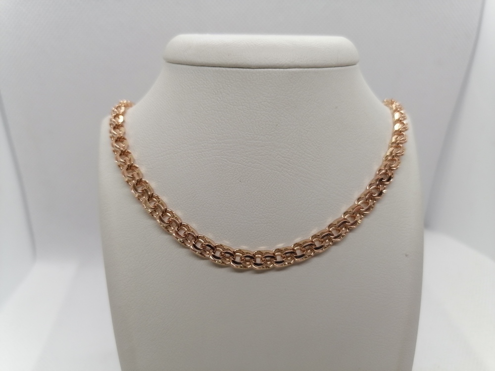 ЦЕПЬ ПОЛНОВЕСНАЯ Бисмарк (Au 585)