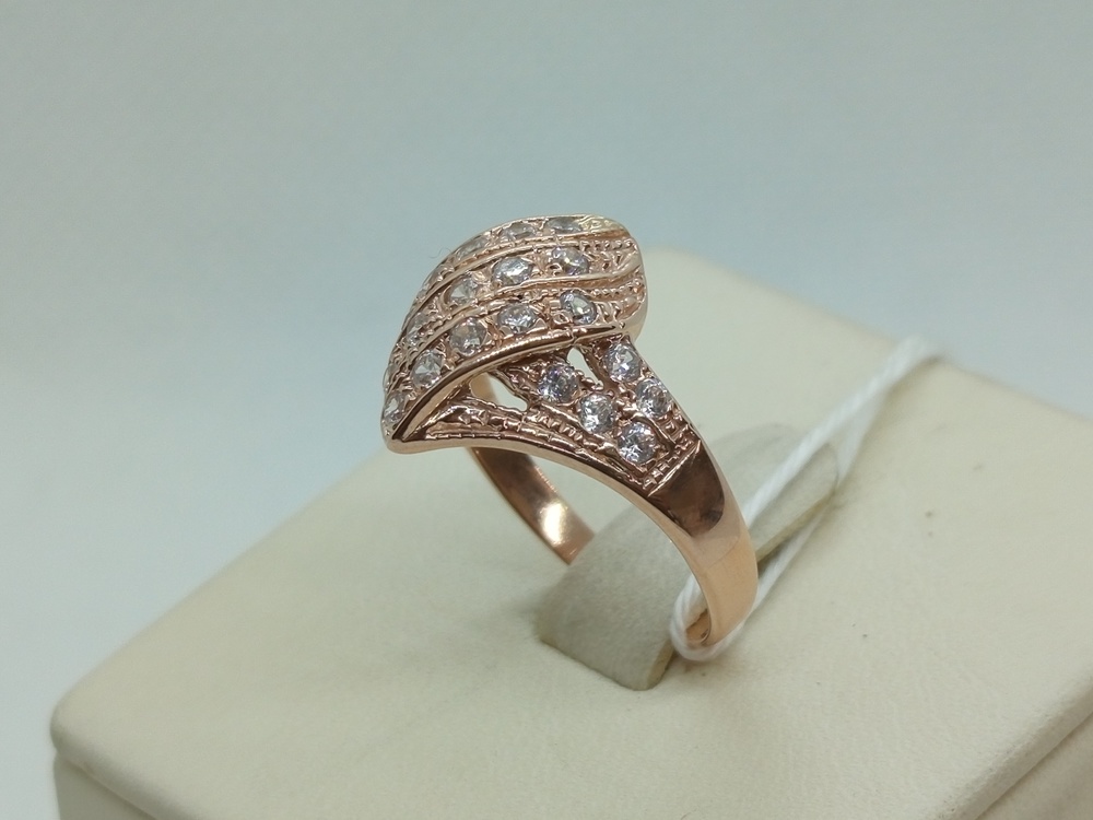 КОЛКМИ585 КОЛЬЦО С КАМНЯМИ (Au 585)