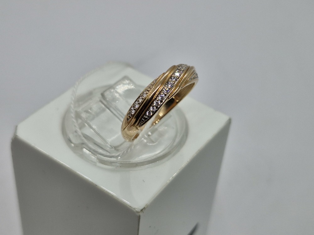 КОЛКМИ585 КОЛЬЦО С КАМНЯМИ (Au 585)