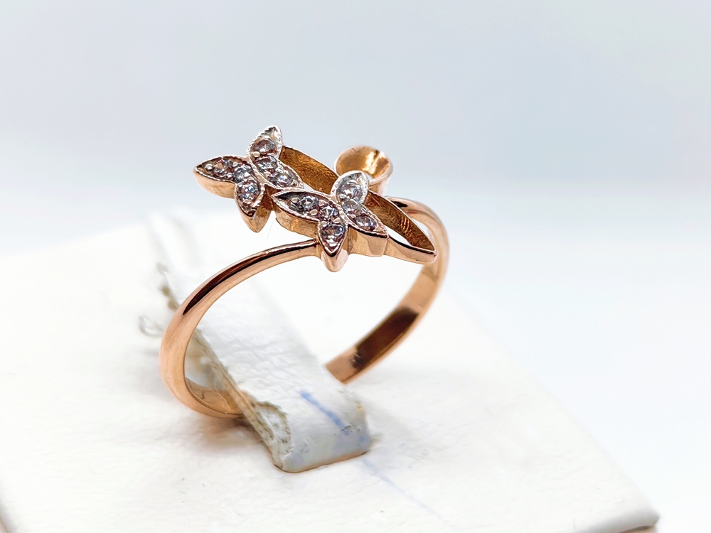 КОЛКМИ585 КОЛЬЦО С КАМНЯМИ (Au 585) КОЛКМИ585 КОЛЬЦО С КАМНЯМИ (Au 585)