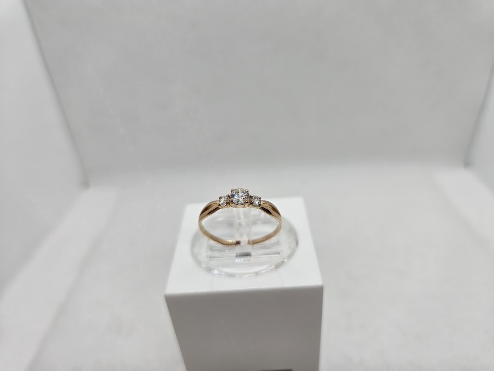 КОЛКМИ585 КОЛЬЦО С КАМНЯМИ (Au 585)