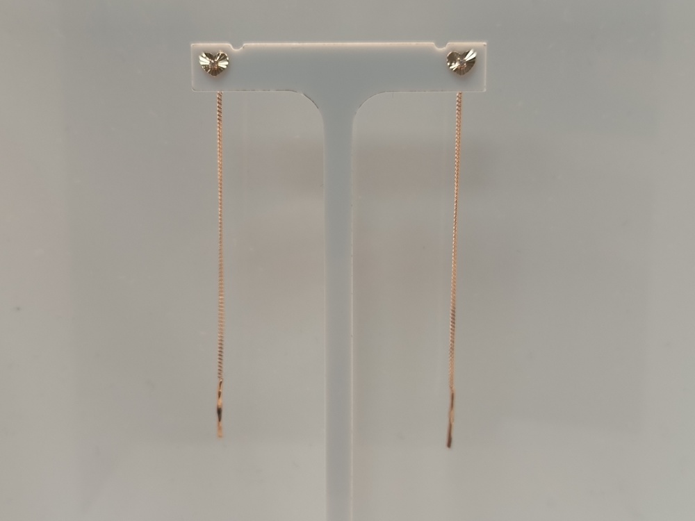 СПРО585 СЕРЬГИ ПРОДЕВКИ (Au 585)