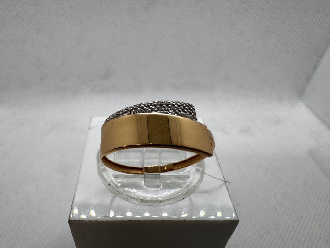 К13211774 КОЛЬЦО С КАМНЯМИ (Au 585)