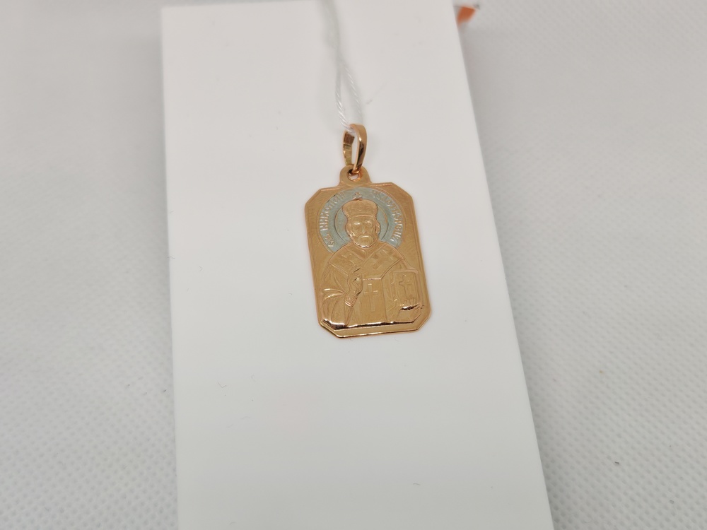 ПОДВЕСКА ИКОНА БЕЗ КАМНЯ (Au 585)