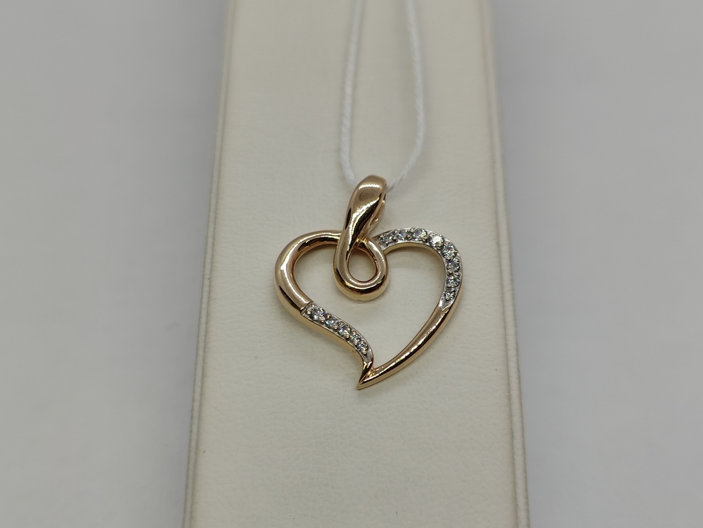 ПОДВЕСКА С КАМНЯМИ (Au 585)