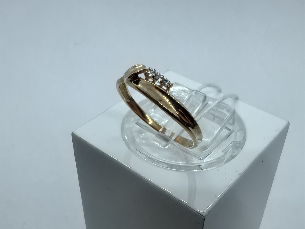 КОЛКМИ585 КОЛЬЦО С КАМНЯМИ (Au 585)