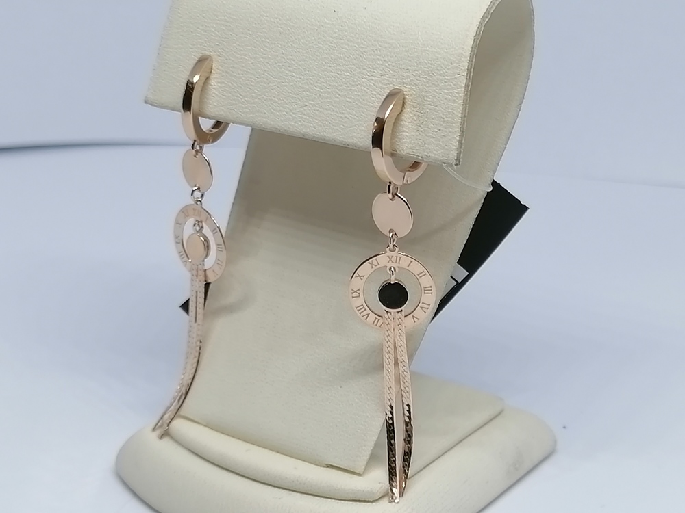 СЕРЬГИ БЕЗ КАМНЯ (Au 585)