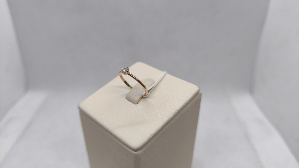 КОЛЬЦО С КАМНЕМ (Au 585)