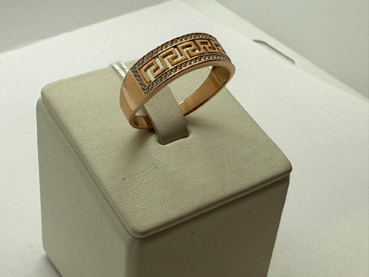 КОЛКМИ585 КОЛЬЦО С КАМНЯМИ (Au 585)