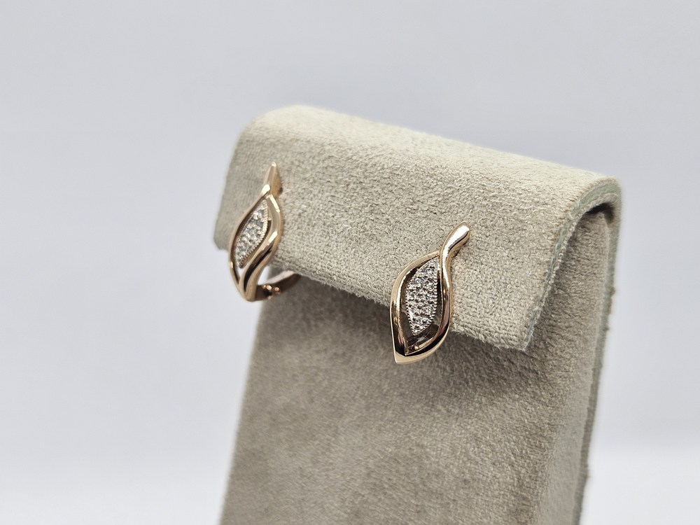 СЕРЬГИ С КАМНЯМИ (Au 585)