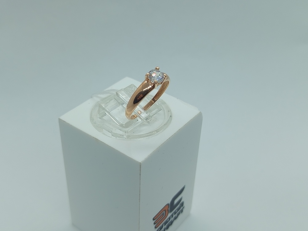 КОЛКМ585 КОЛЬЦО С КАМНЕМ (Au 585)