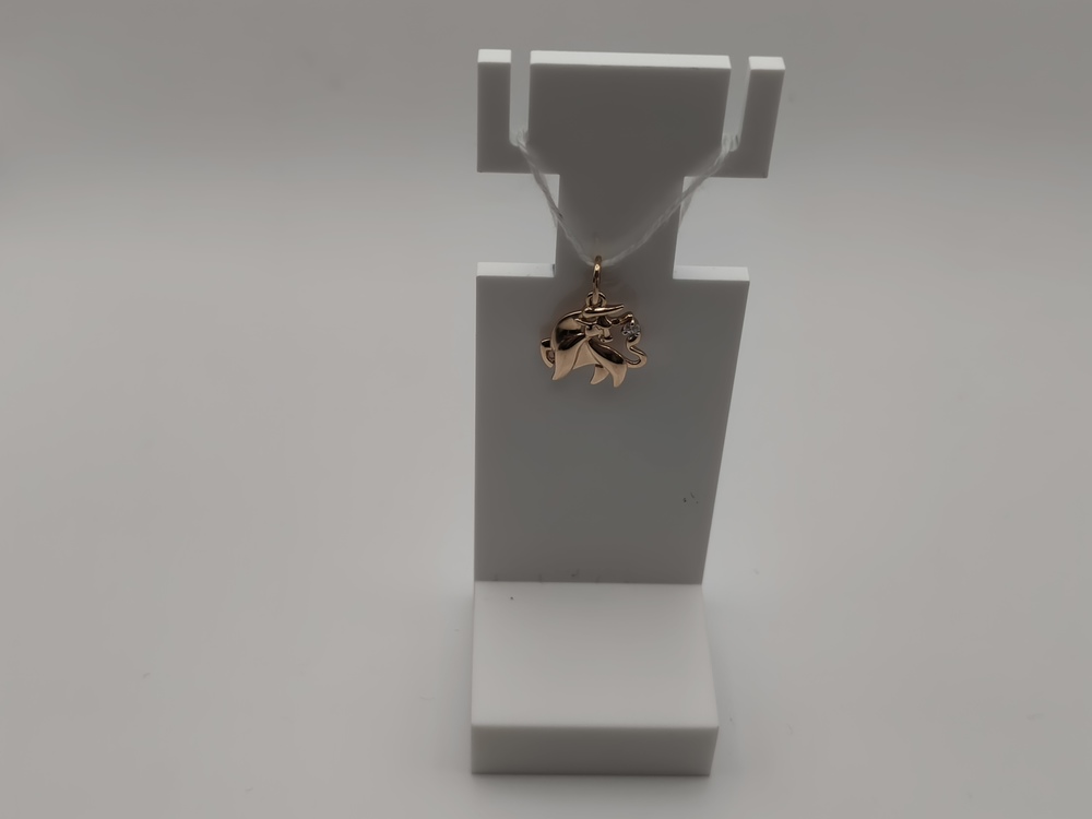 ПОДВЕСКА ЗНАК ЗОДИАКА ТЕЛЕЦ (Au 585)