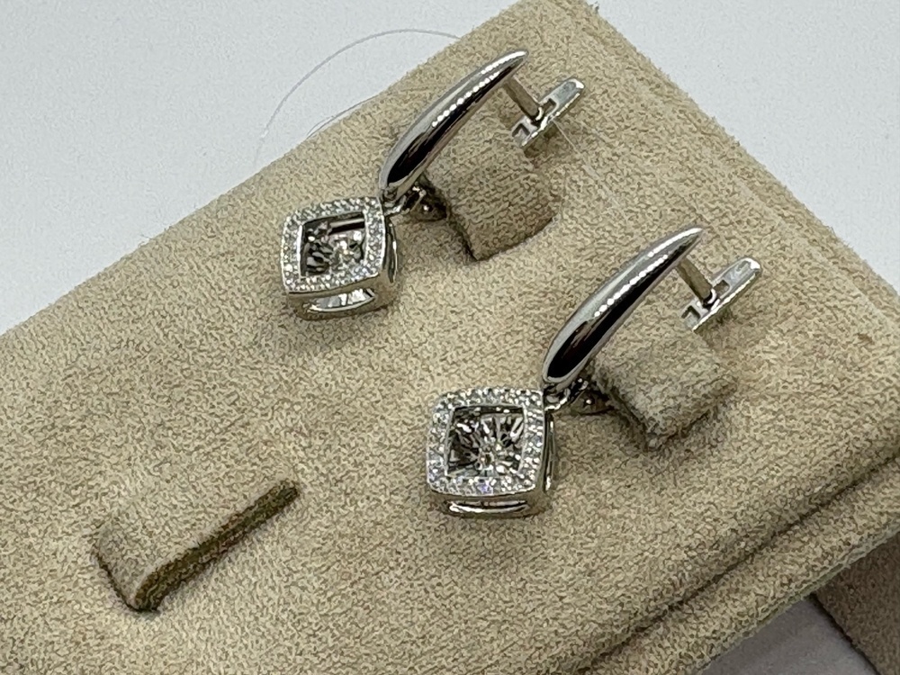 02-12-5499-31-00-1 СЕРЬГИ БРИЛЛИАНТ (Au 585)