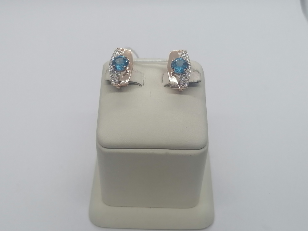 СКМИ585 СЕРЬГИ С КАМНЯМИ (Au 585) СКМИ585 СЕРЬГИ С КАМНЯМИ (Au 585)