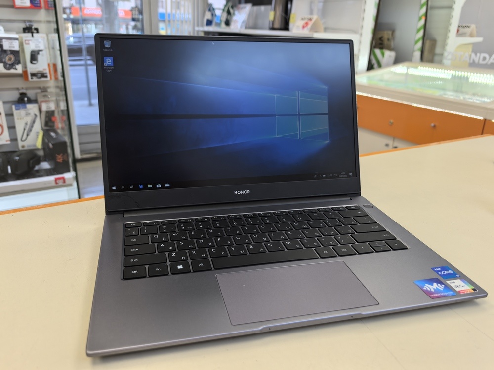 Ноутбук Honor NDR14; Core i5-1135G7, Intel iris XE Graphics, 8 Гб, 512 GB, Нет