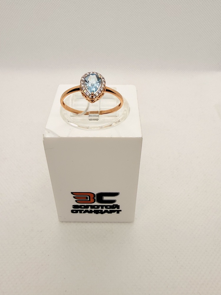 КОЛКМИ585 КОЛЬЦО С КАМНЯМИ (Au 585)