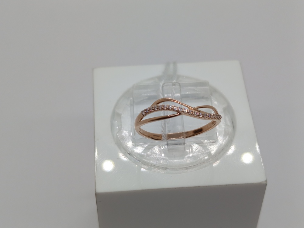 КОЛКМИ585 КОЛЬЦО С КАМНЯМИ (Au 585)