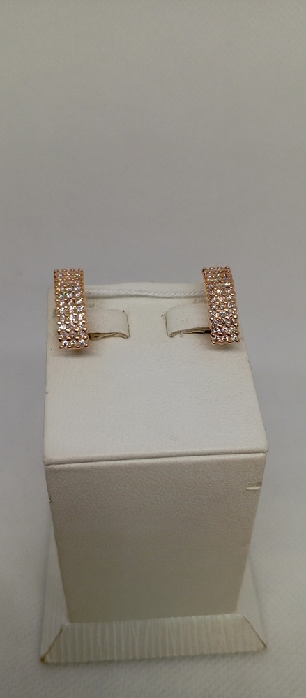 СЕРЬГИ С КАМНЯМИ (Au 585)