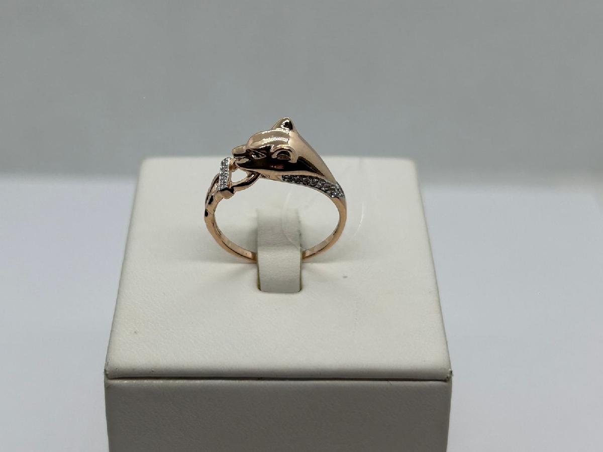 КОЛЬЦО С КАММНЯМИ (Au 585)